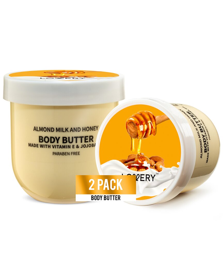 Lovery Almond Milk & Honey Body Butter In Cream