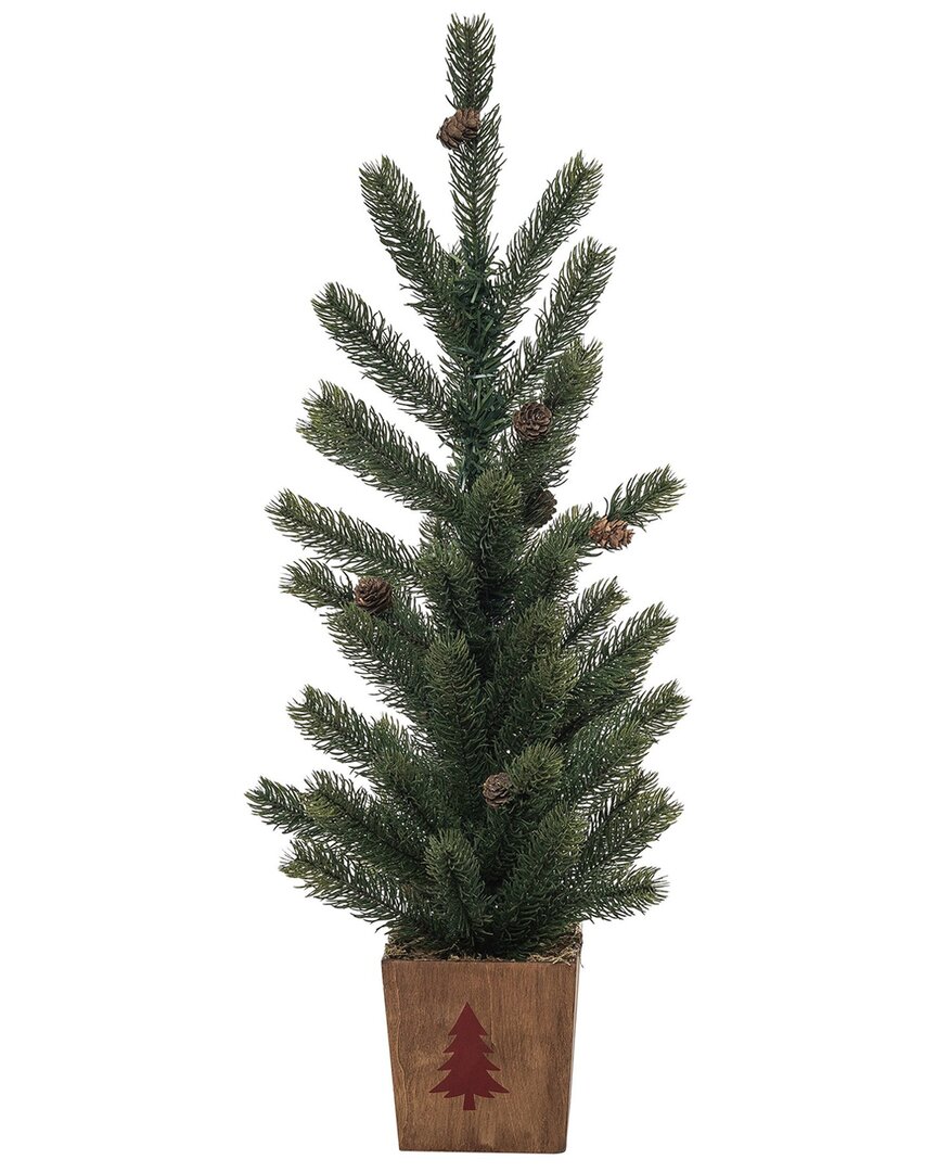 Transpac Artificial 30in Christmas Tree In Box In Green