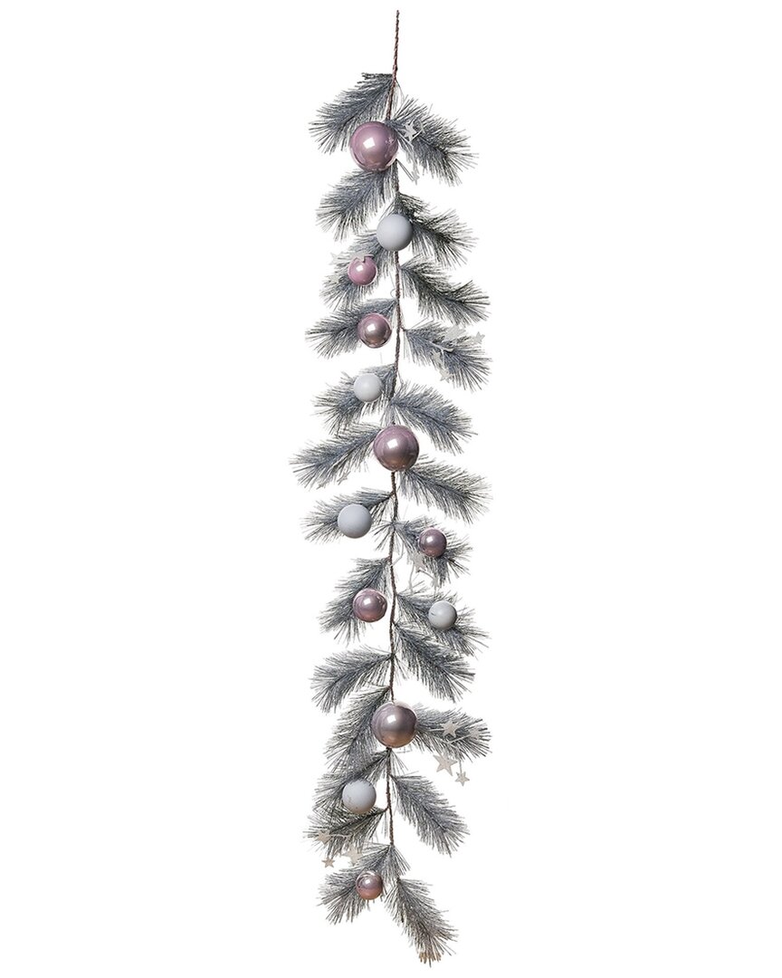Transpac Artificial 60in Multicolored Christmas Whimsical Winter Garland