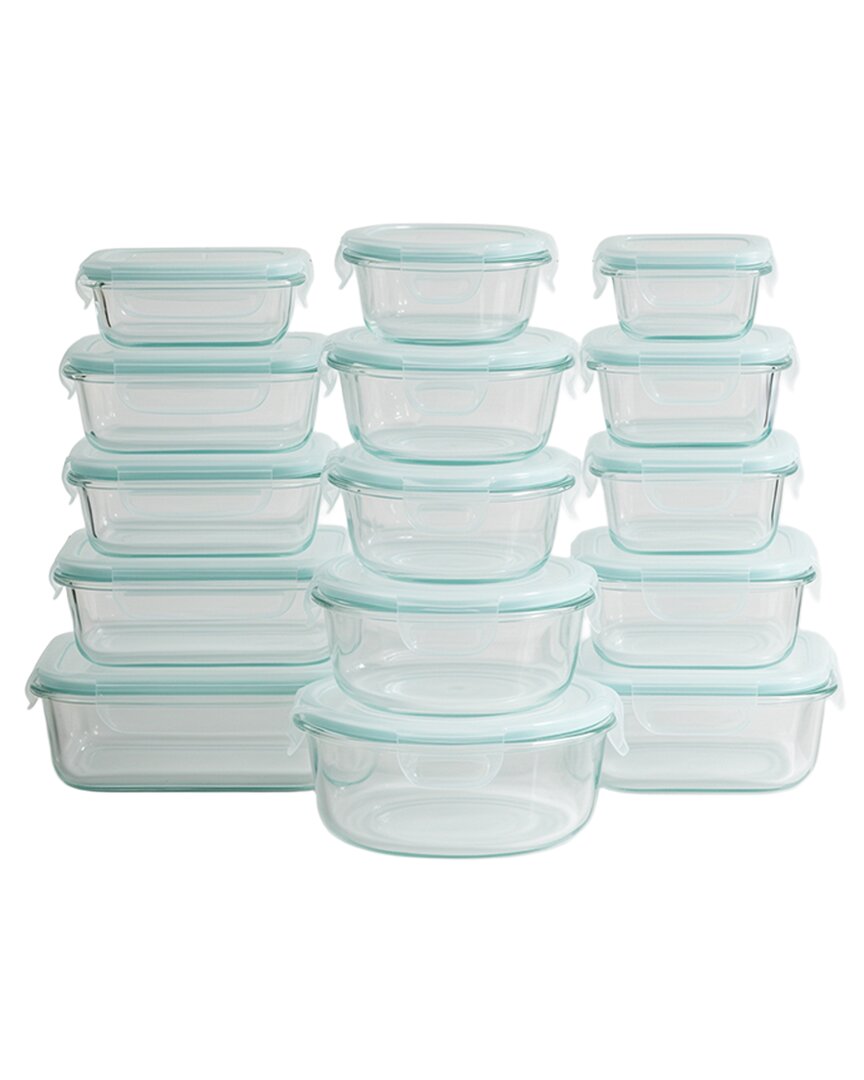 Genicook 15pc Glass Container Set In Multi