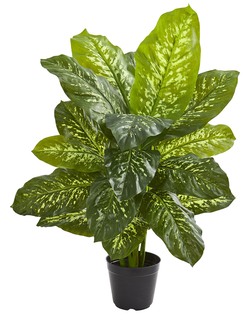 Nearly Natural 34in Dieffenbachia Artificial Plant