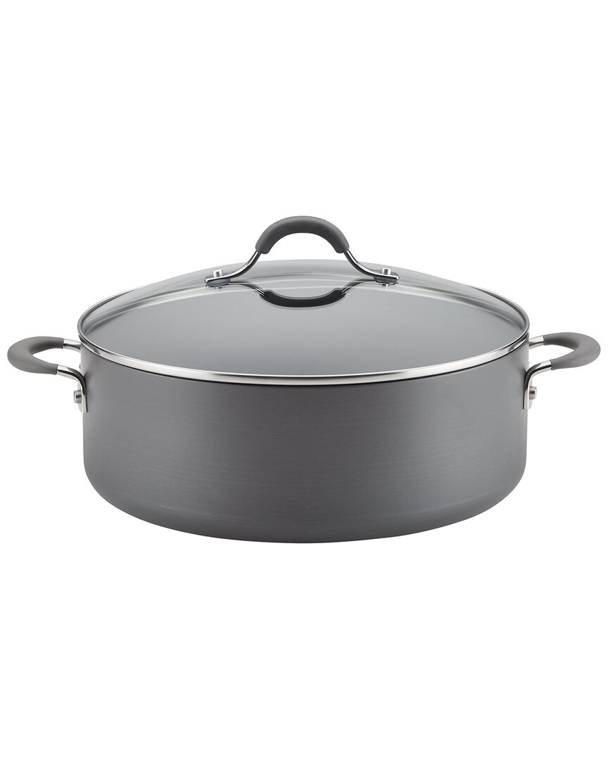 Circulon Radiance Hard-anodized Nonstick Wide Stock Pan In Gray