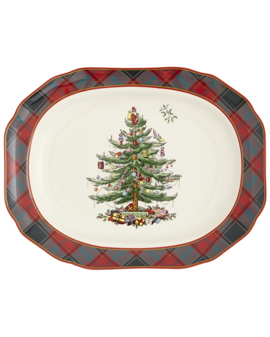 Spode Christmas Tree Rectangular Platter