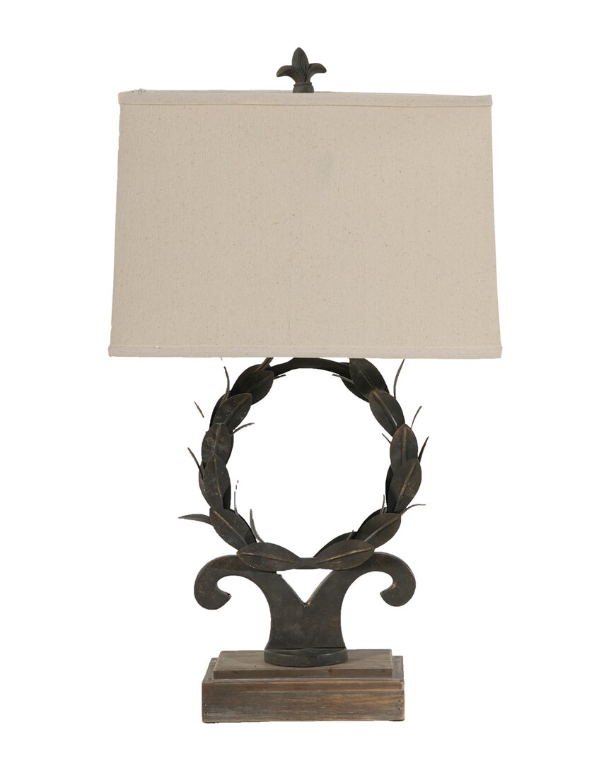 A And B Home 26in Bronze Table Lamp