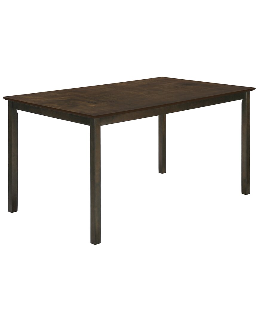 Monarch Specialties Dining Table In Brown