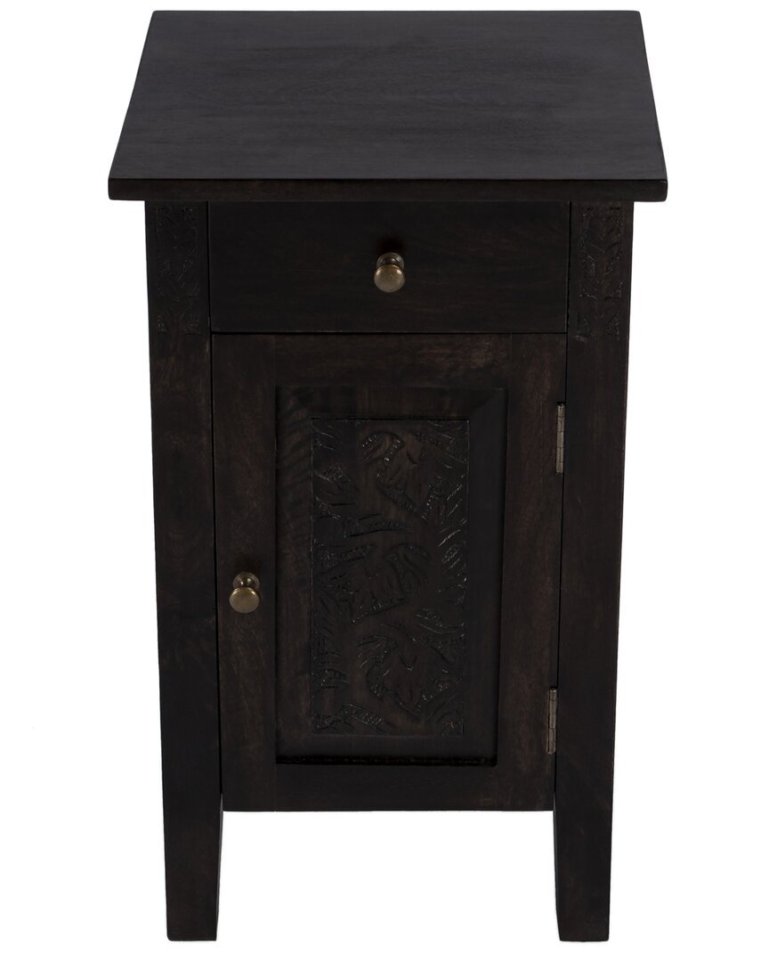 Butler Specialty Company Switra 1 Door 1 Drawer End Table In Coffee