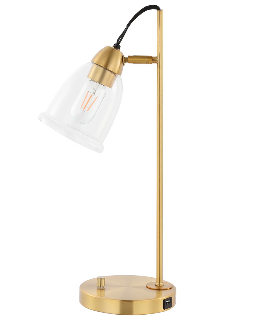 Safavieh Gibson Table Lamp In Gold