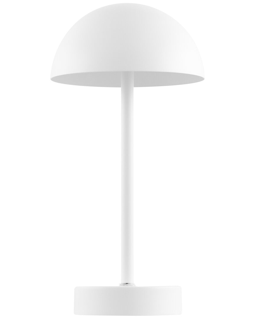 Shop Safavieh Helene Rechargeable Led Table Lamp In White