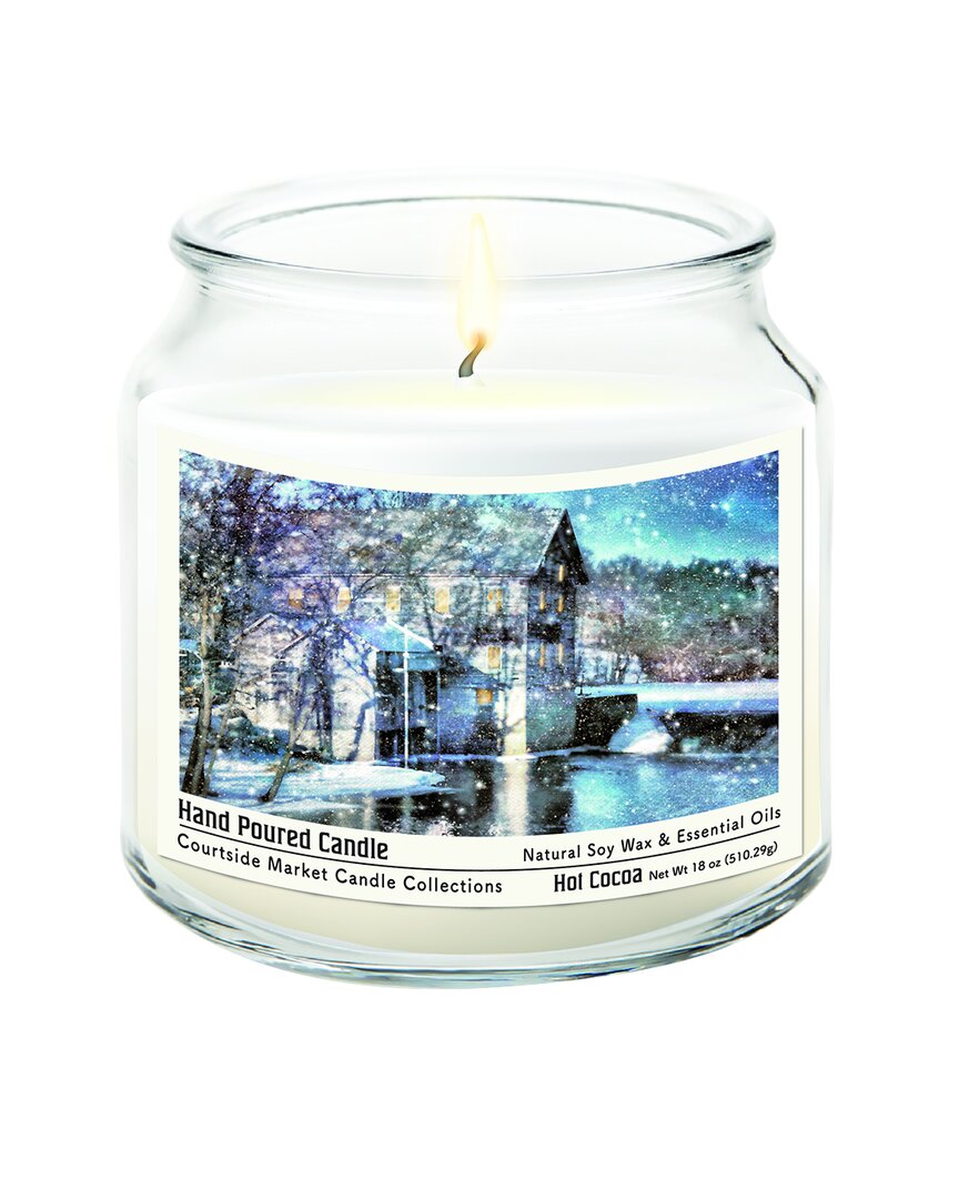 Courtside Market Wall Decor Courtside Market Winter Wonderland Candle In Multi