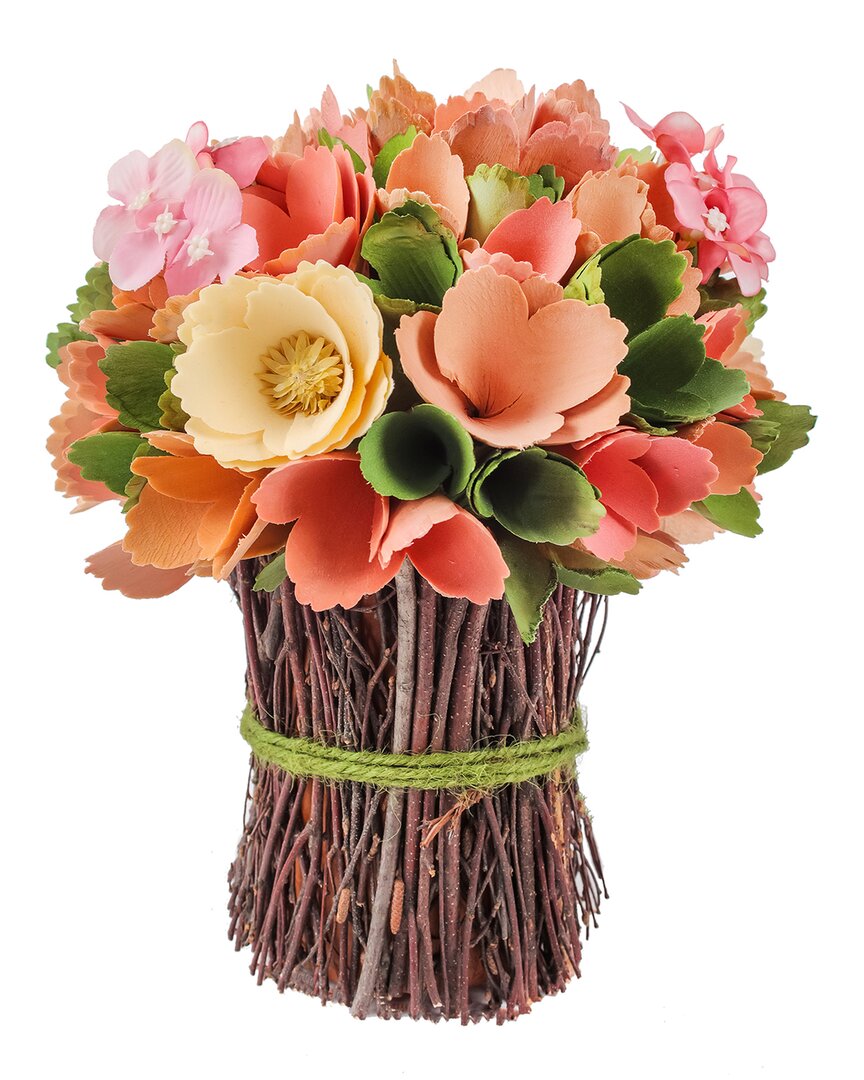 National Tree Company Artificial Flowers In Pink