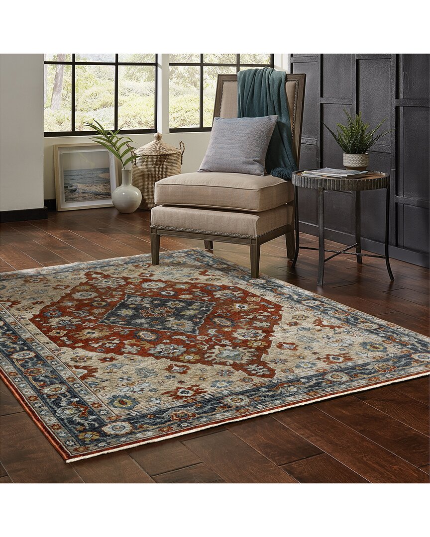 Stylehaven Arlington Oriental Medallion Rug In Red