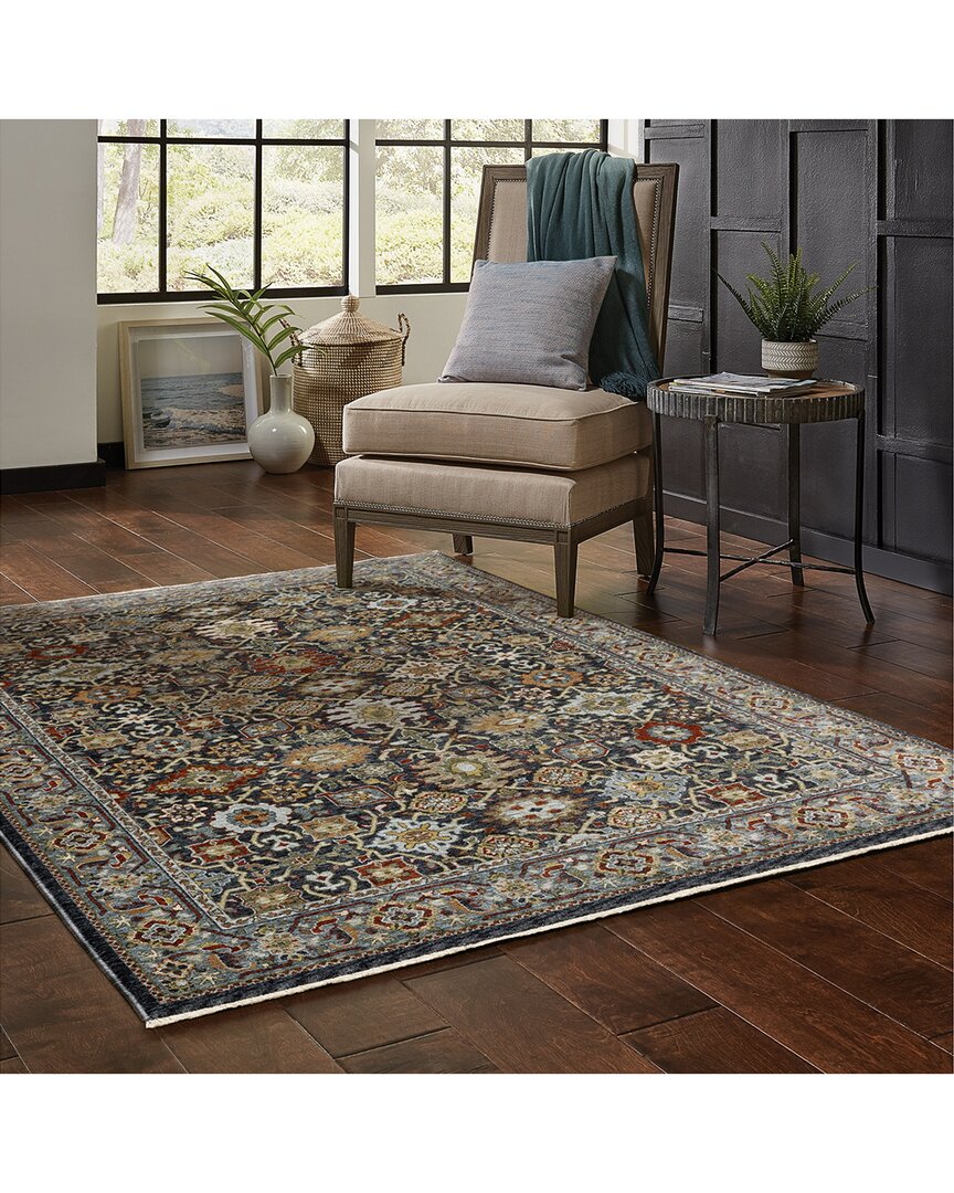 Stylehaven Arlington Oriental Panel Rug In Blue
