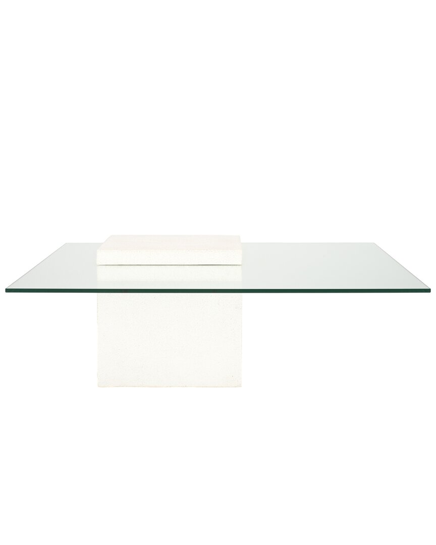 Safavieh Couture Sophibeth Concrete Coffee Table