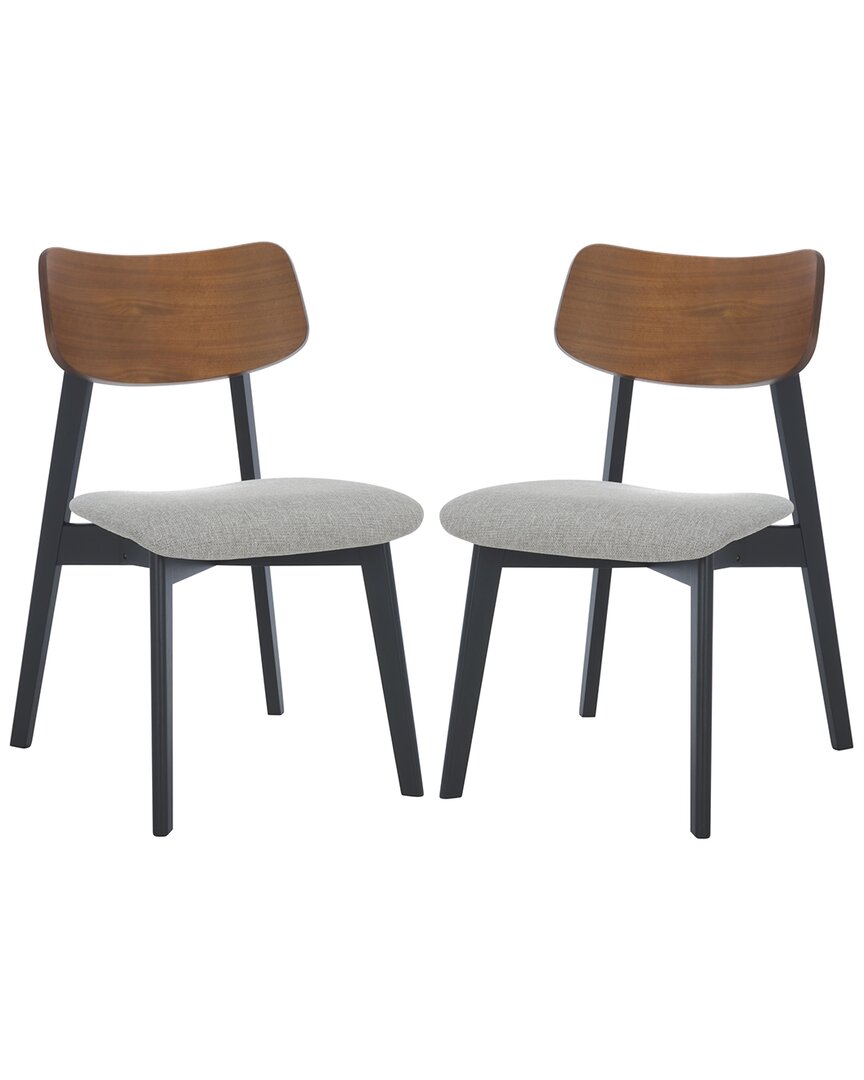 Safavieh Couture Divya Wood Dining Chair In Multi