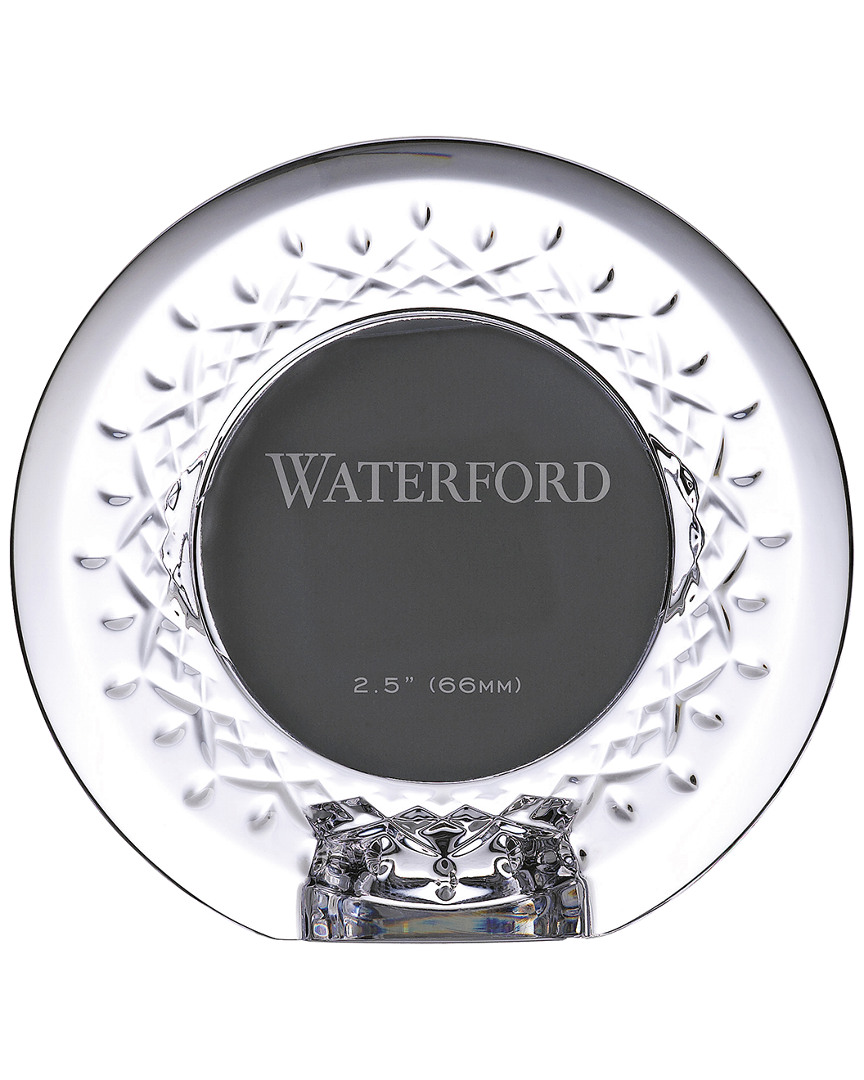 Waterford Lismore Frame Round In Black