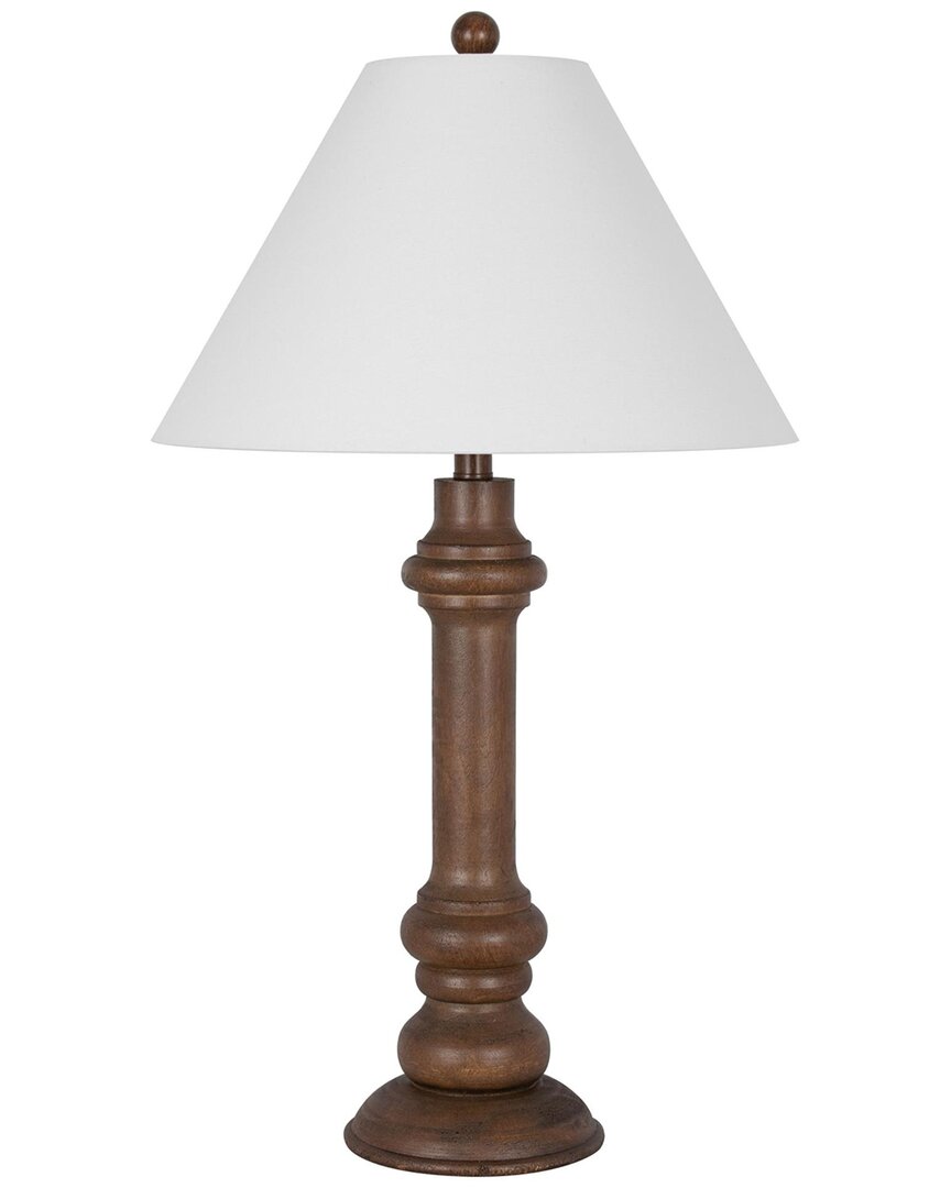 Lamps Per Se Set Of Two 30in Polyresin Table Lamps With Linen Shade