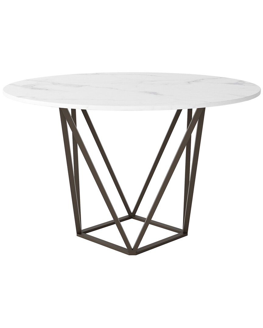 Zuo Tintern Dining Table In White