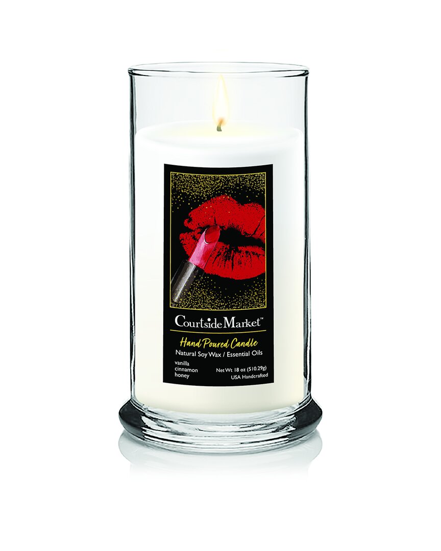 Courtside Market Wall Decor Courtside Market Red Lips Soy Wax Candle