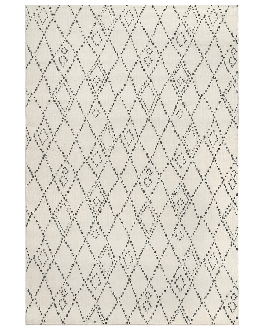 Nuloom Ria Bohemian Diamond Area Rug In Beige