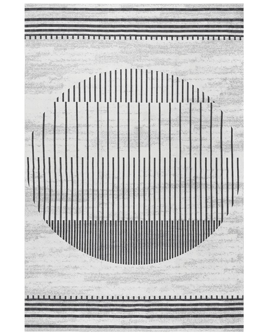 Nuloom Modern Sun Machine Washable Area Rug In Beige