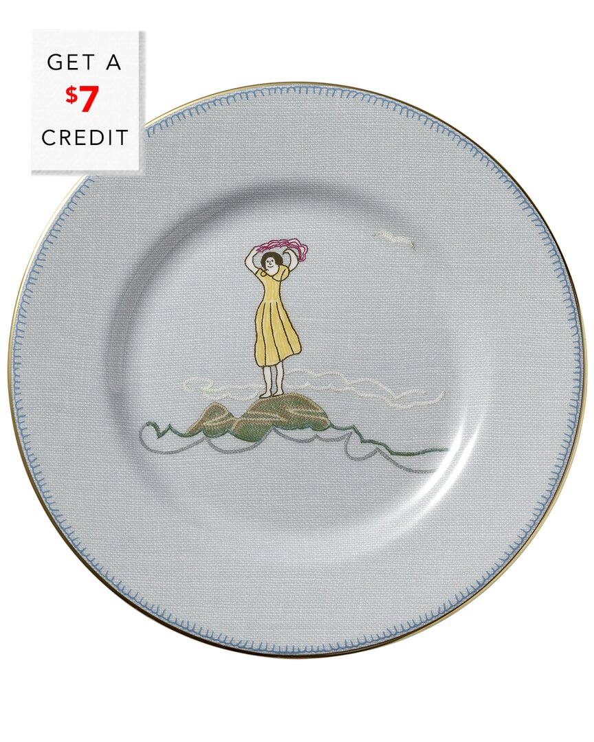 Shop Wedgwood Kit Kemp For  Sailor's Farewell Bread And Butter Plate With $7 Credit