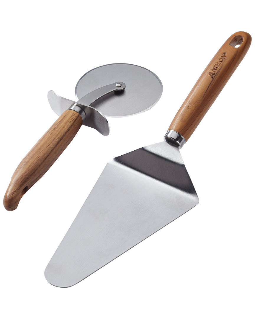 Anolon Tools & Gadgets Pizza Cutter And Server Set