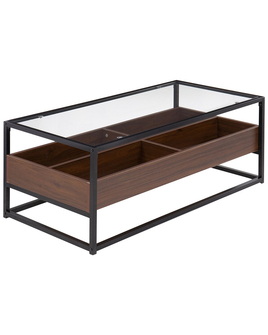 Lumisource Display Coffee Table In Black