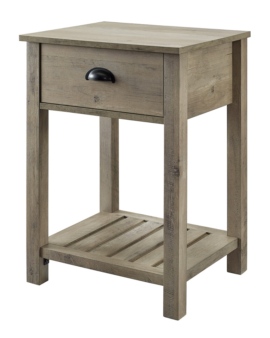 Hewson 18in Country Single Drawer Side Table
