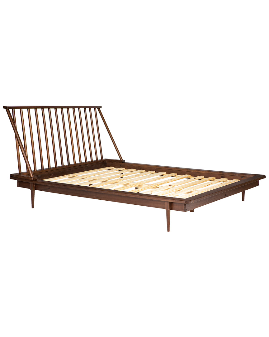 Hewson Modern Wood Queen Spindle Bed