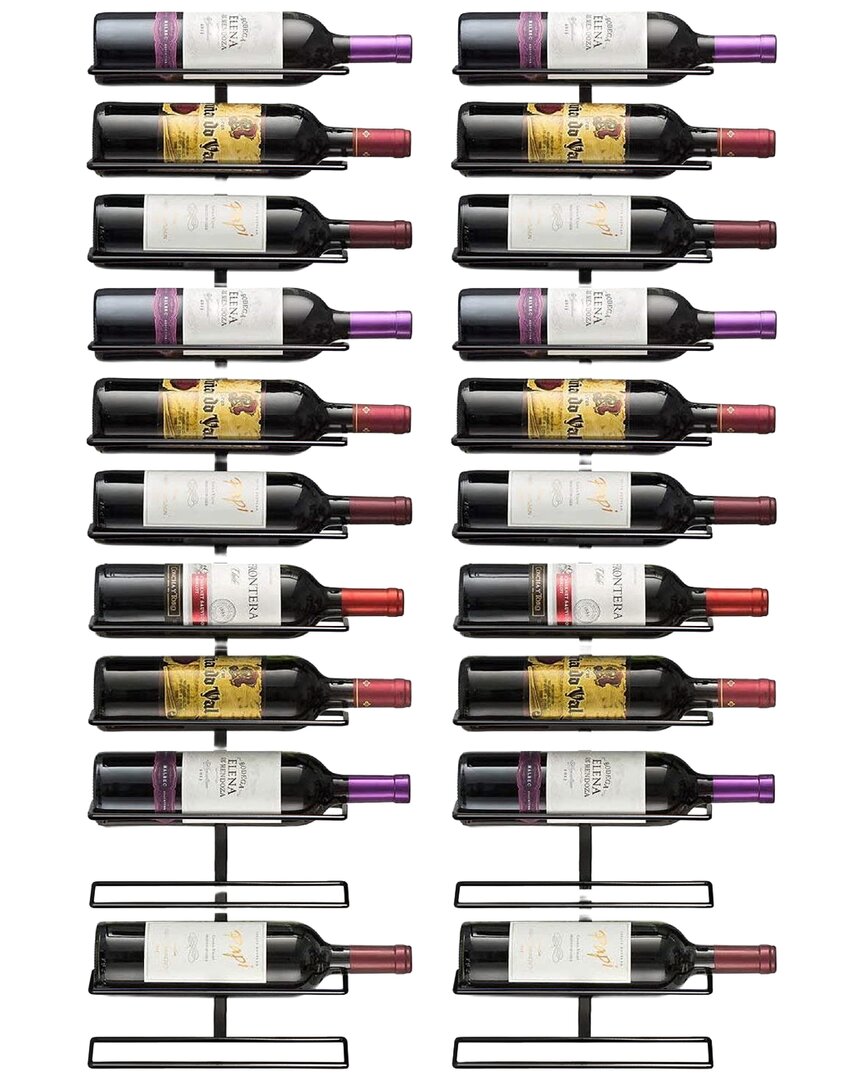 Sorbus 12-bottle Wall Mount Wine Rack