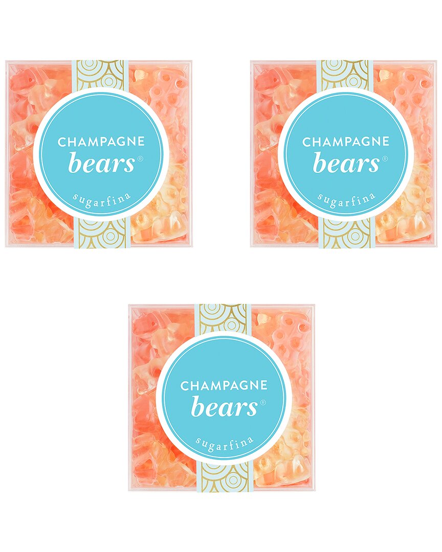 Sugarfina Bourbon Bears, Small Cube 4-piece Kit