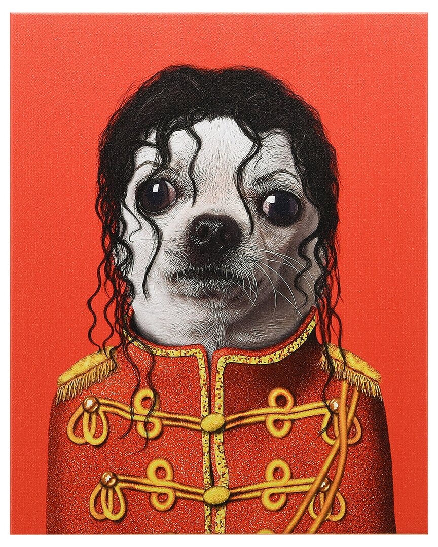 EMPIRE ART DIRECT EMPIRE ART DIRECT PETS ROCK POP GRAPHIC ART ON WRAPPED CANVAS WALL ART