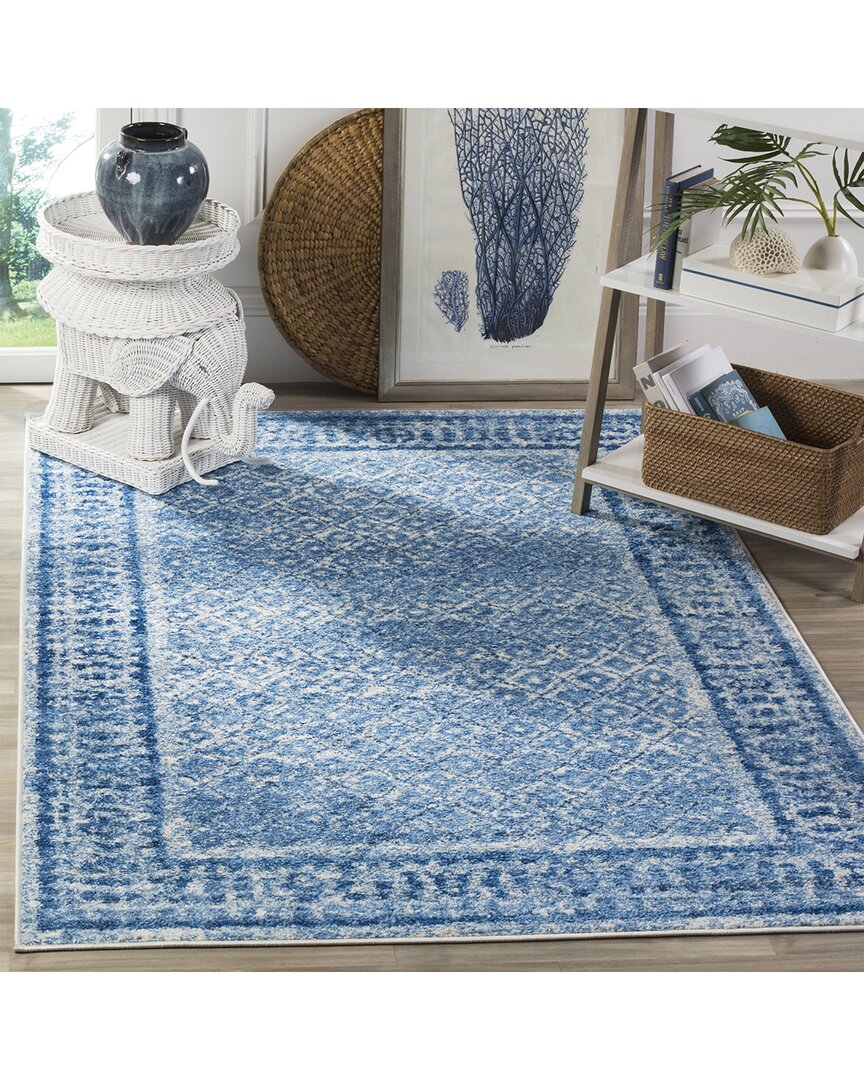 Safavieh Adirondack Shorelin Power Loomed Rug In Blue