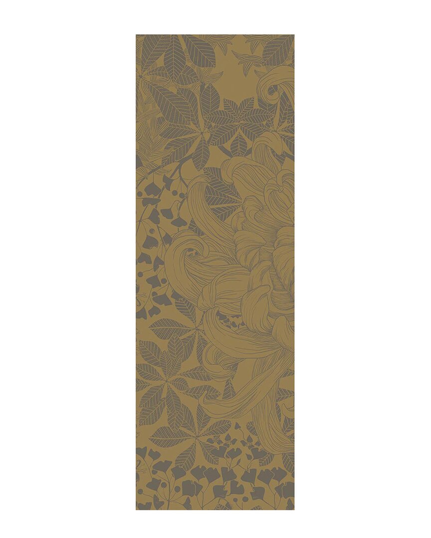 Garnier Thiebaut Super Nature Or Pale Table Runner In Multi
