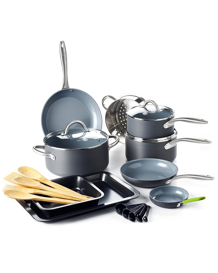 Greenpan Lima 18pc Cookware Set