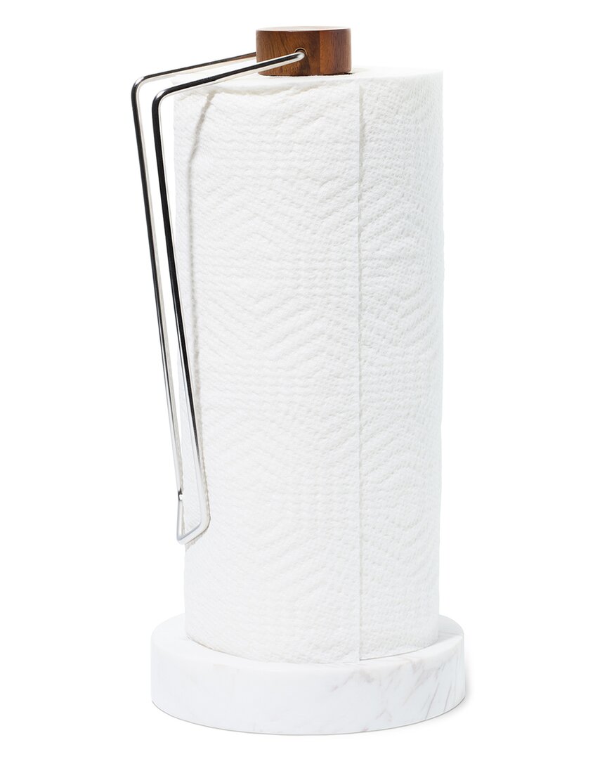 Nambe Nambé Chevron Paper Towel Holder