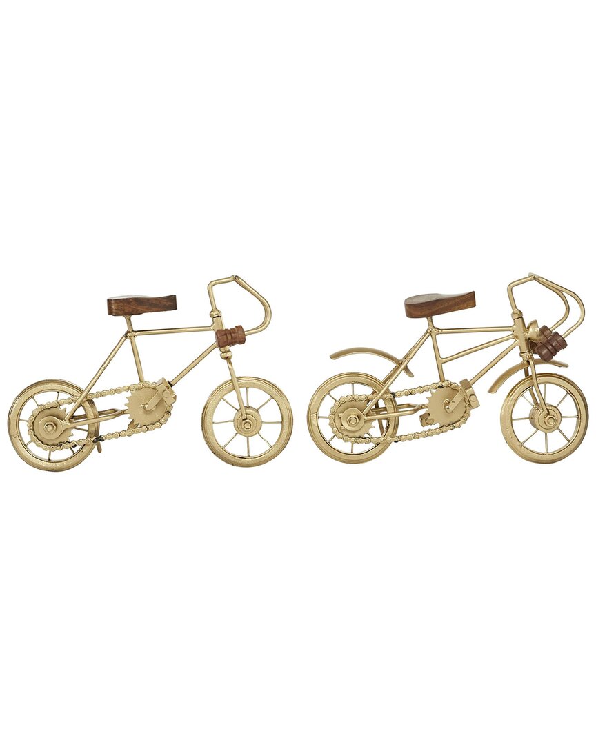 Peyton Lane Traditional Metal Sculpture Set In Brown