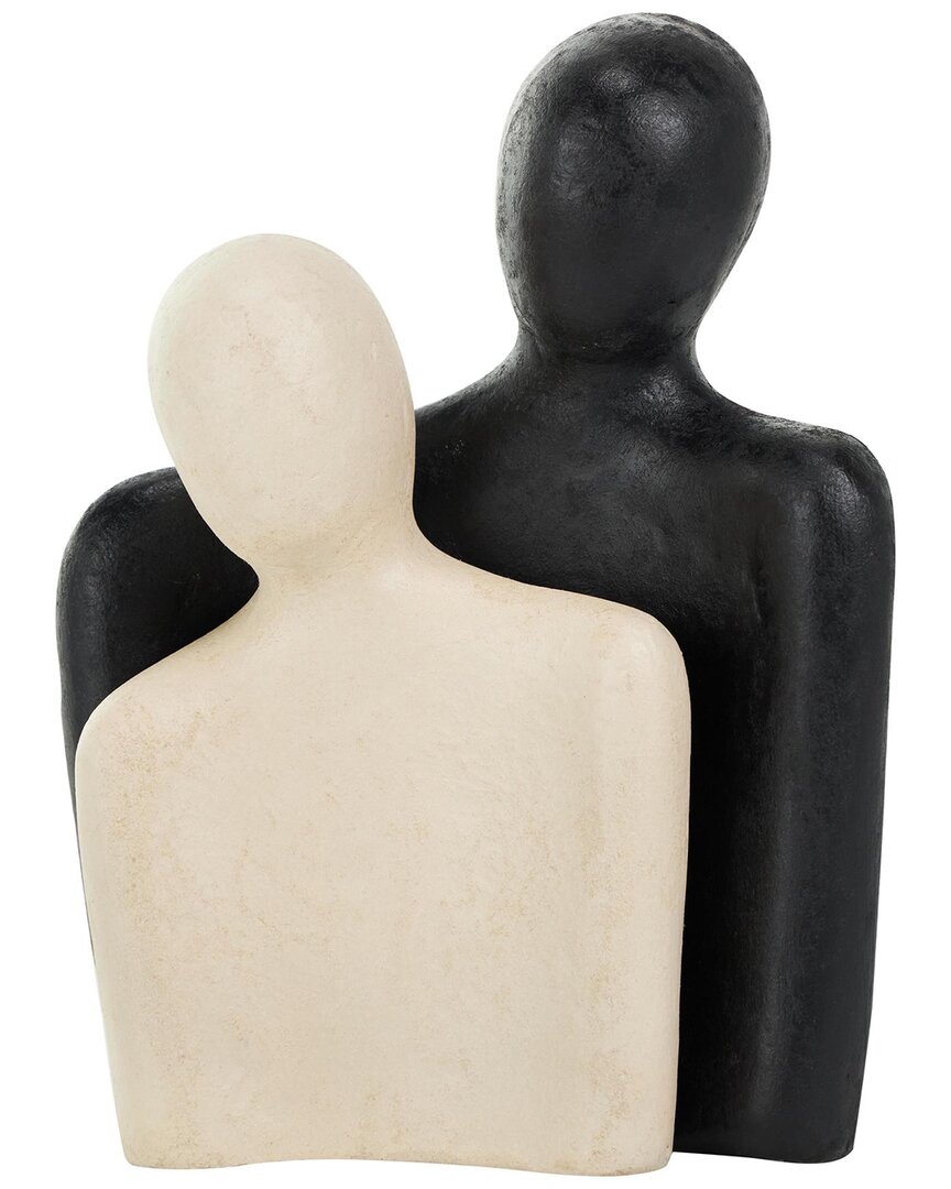 Peyton Lane Modern Paper Mâché Sculpture Set In White