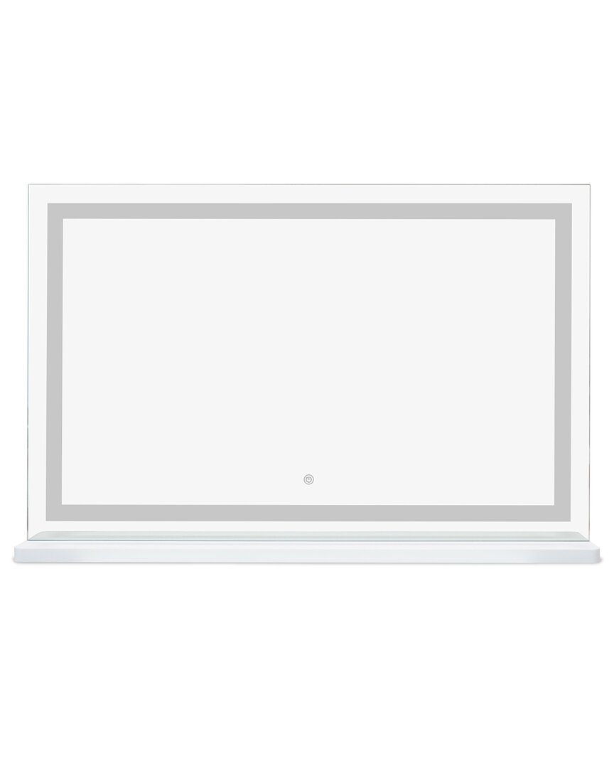 Tov Furniture Lola Jumbo Led Panel Vanity Mirror In Transparent