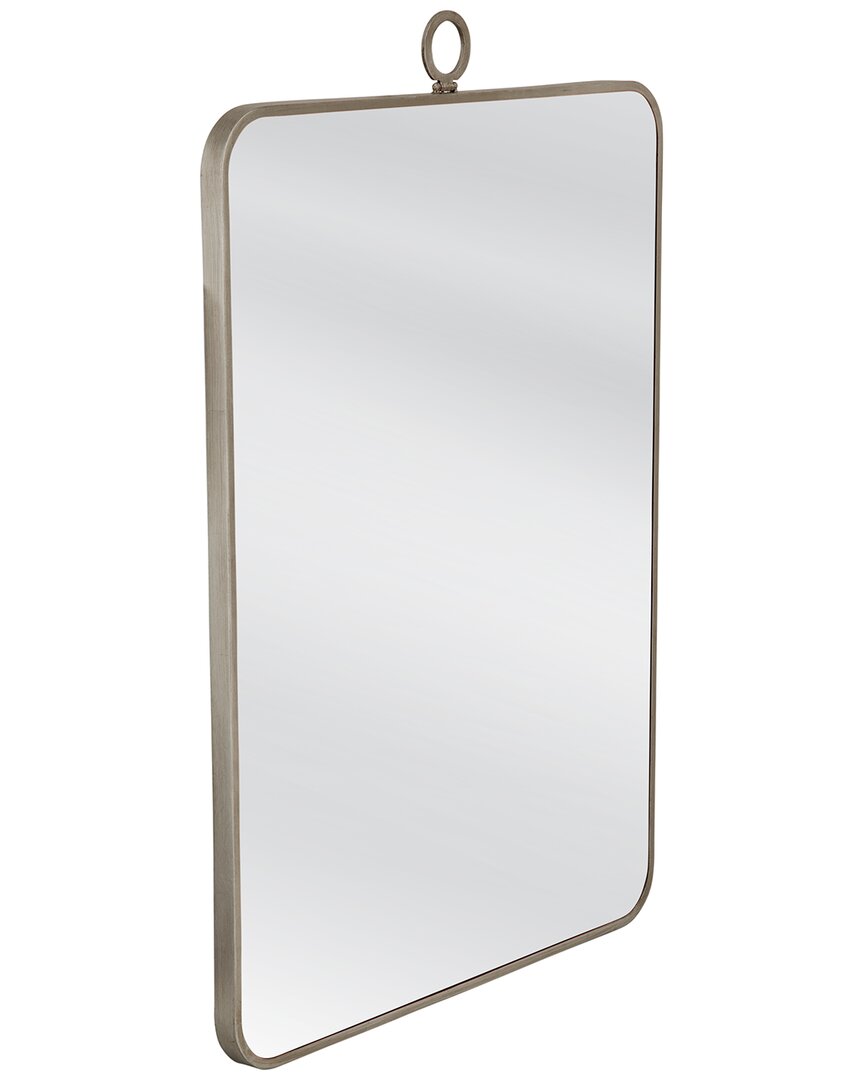 Bassett Mirror Monte Wall Mirror In Silver