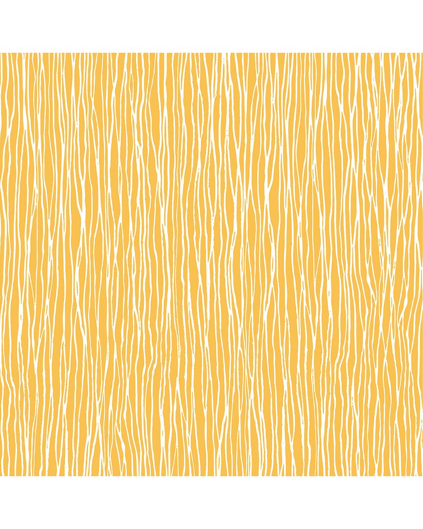 Manhattan Comfort Wallpaper In Yellow