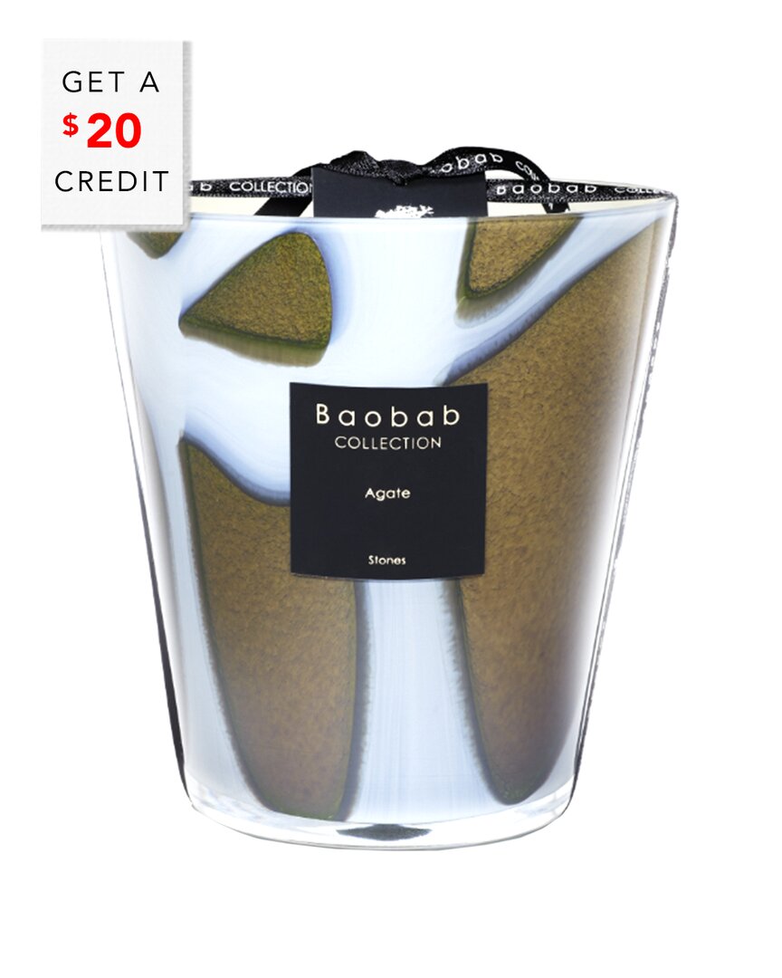Baobab Collection Agate Stones Candle With $20 Credit