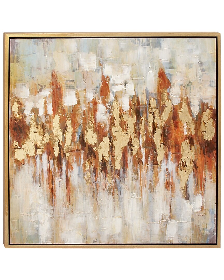 Peyton Lane Polystone Traditional Abstract Framed Wall Art