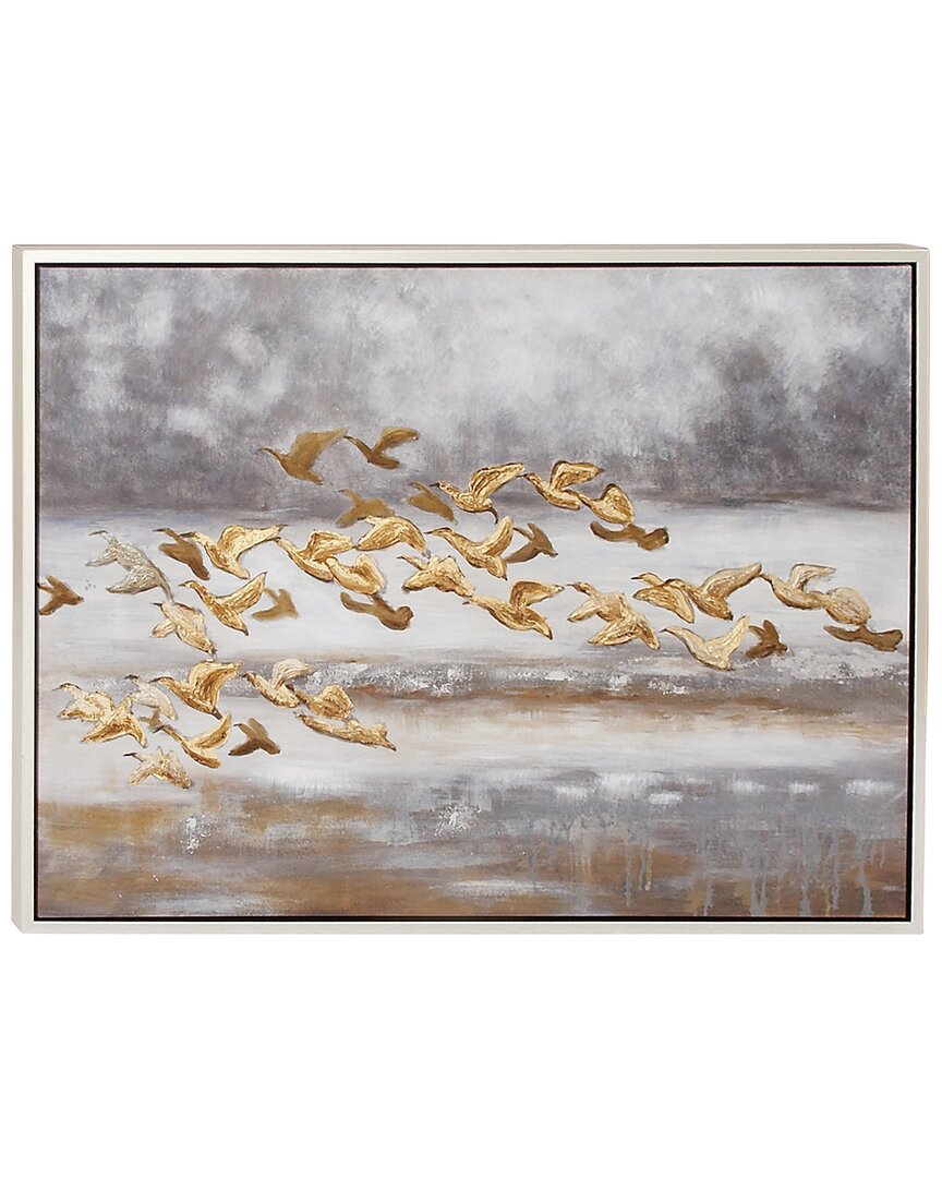 Peyton Lane Wood Coastal Birds Framed Wall Art