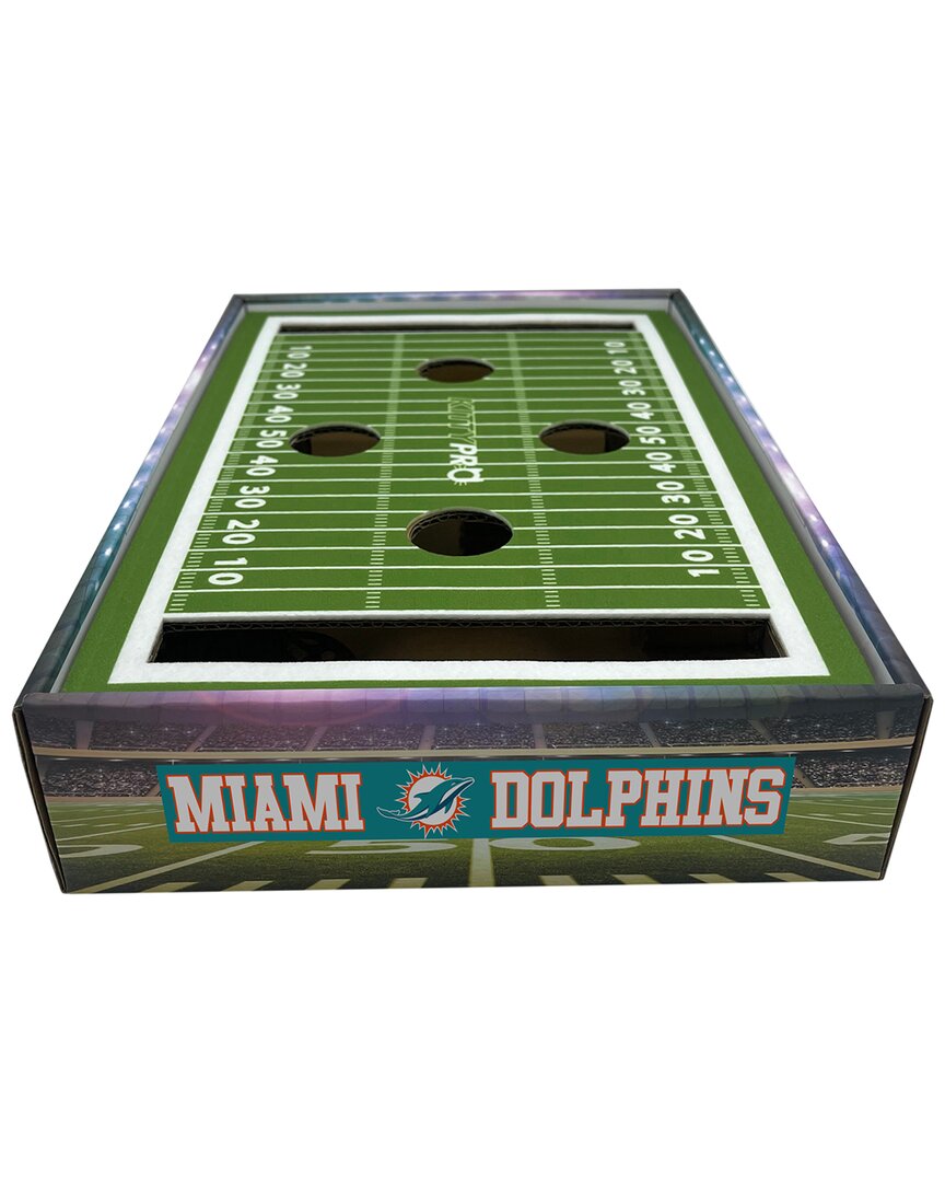 Pets First Nfl Dolphins Stadium Cat Toy In Multi