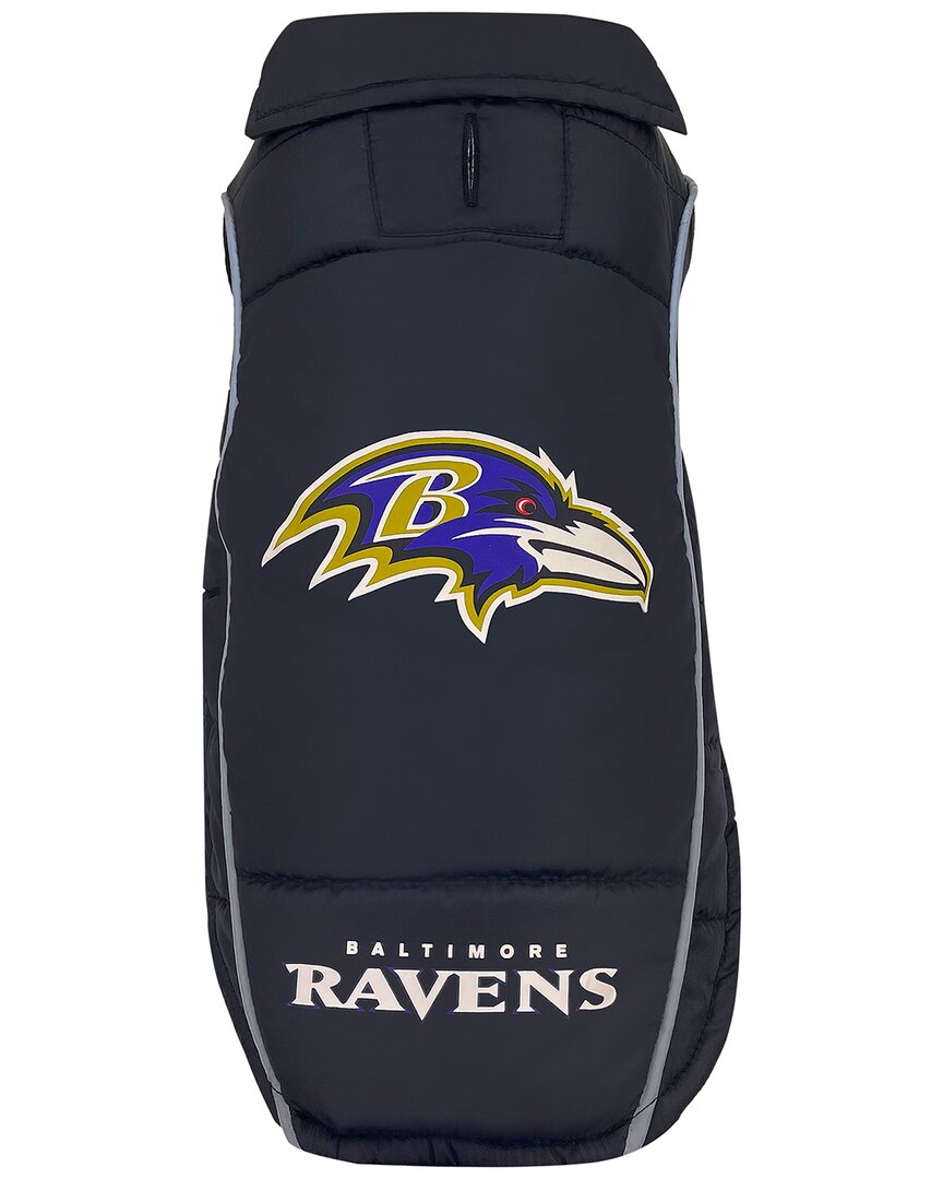 Pets First Nfl Ravens Puffer Vest In Multi