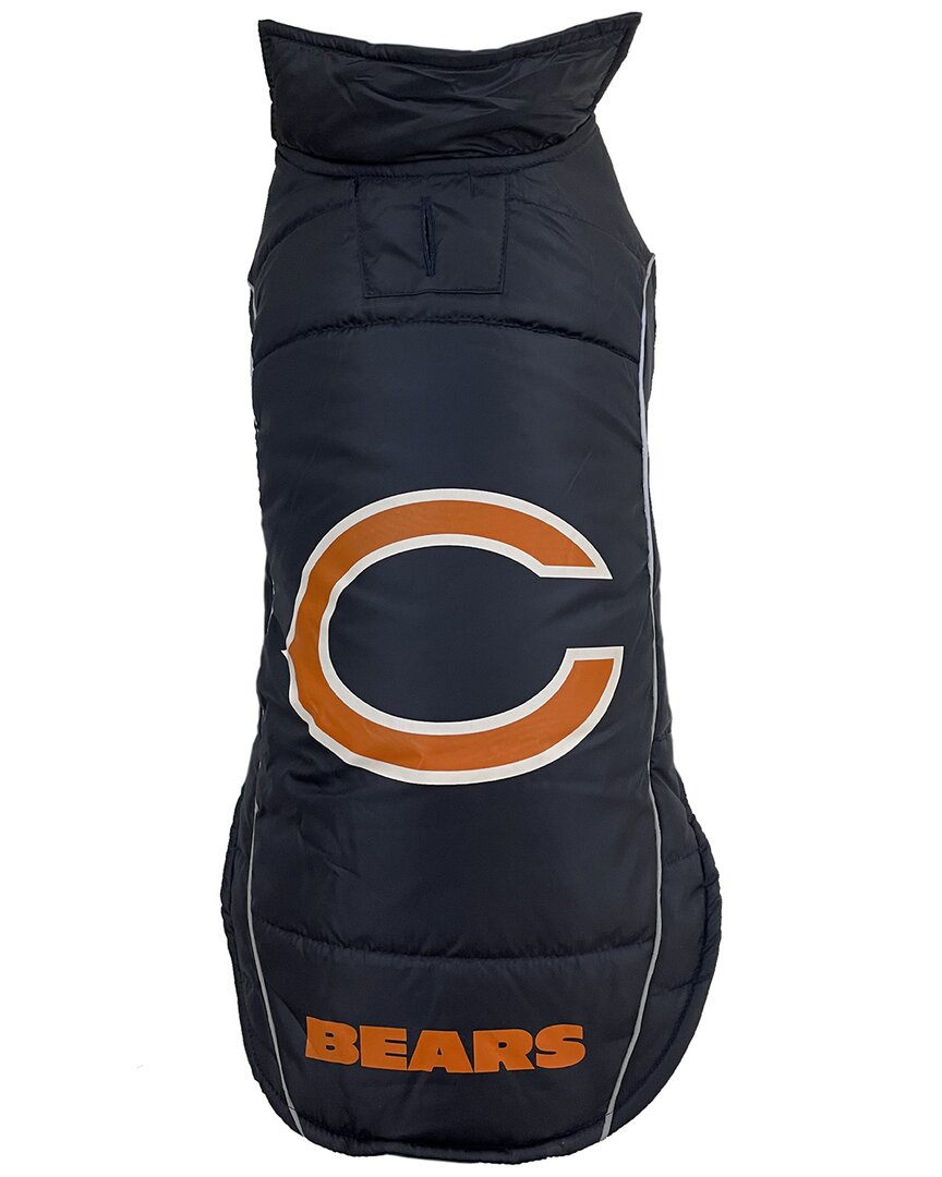 Pets First Nfl Bears Puffer Vest In Multi