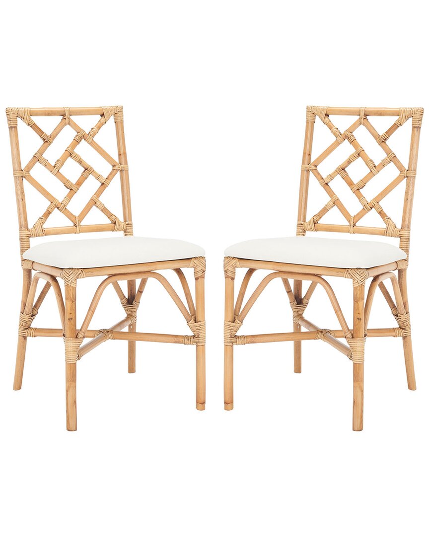 Safavieh Bhumi Accent Chair With Cushion In Brown