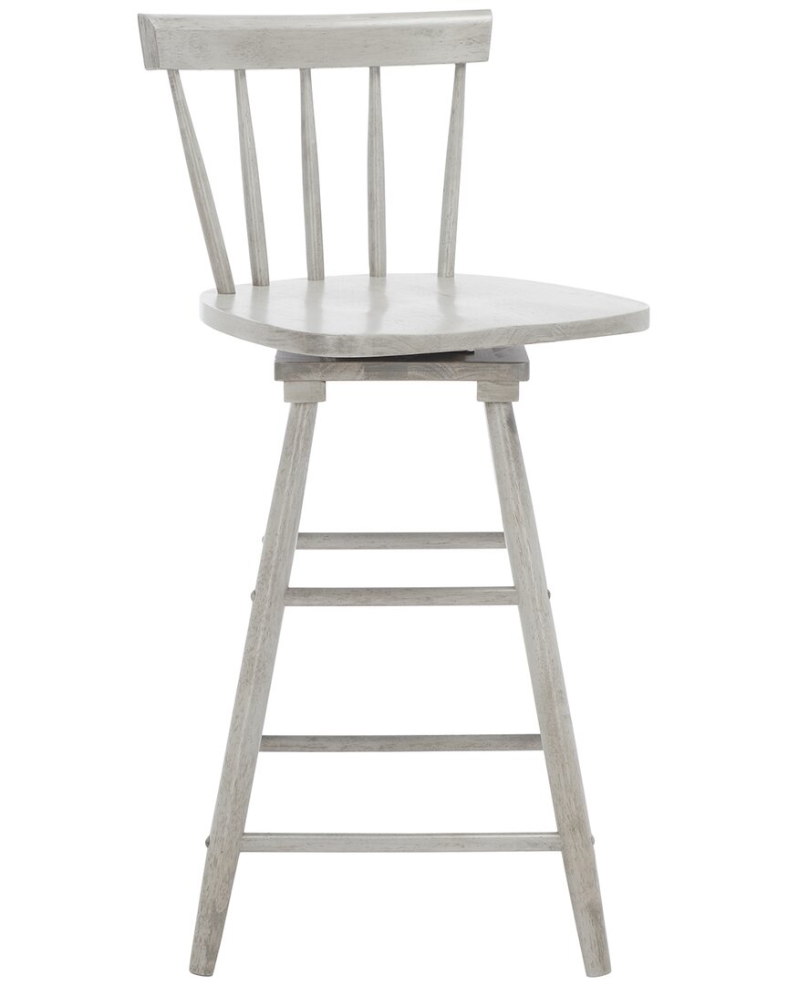 Safavieh Tage Swivel Counter Stool In Grey
