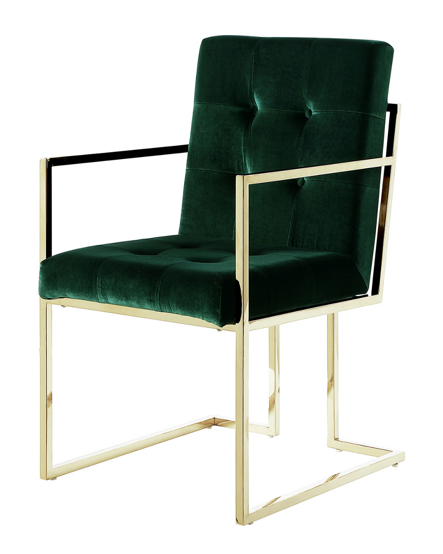 Inspired Home Cecille Velvet Dining Chair